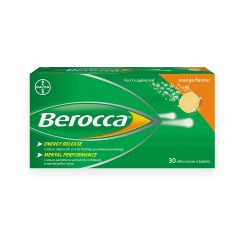 Berocca Effervescent Tablets Orange